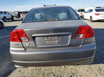 2004 Honda Civic Lx Gray vin: 2HGES16524H627195