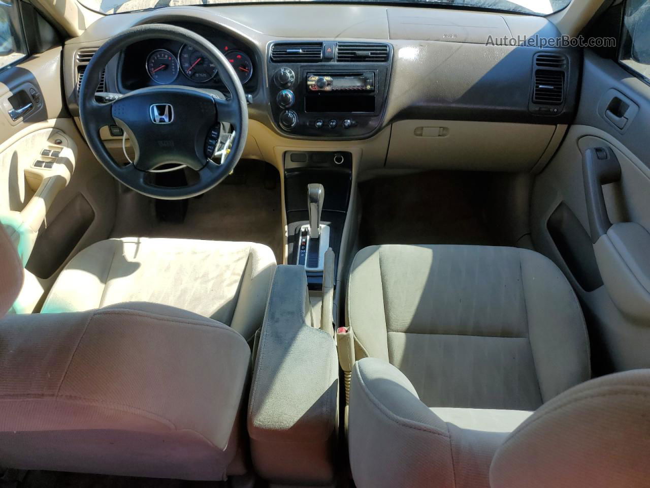 2005 Honda Civic Lx Серебряный vin: 2HGES16525H526451