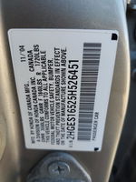 2005 Honda Civic Lx Серебряный vin: 2HGES16525H526451