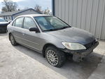 2005 Honda Civic Lx Синий vin: 2HGES16525H593146