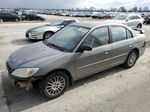 2005 Honda Civic Lx Синий vin: 2HGES16525H593146