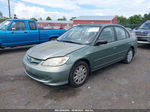 2004 Honda Civic Lx Green vin: 2HGES16534H500987