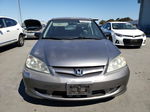 2004 Honda Civic Lx Gray vin: 2HGES16534H511231