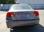 2004 Honda Civic Lx Gray vin: 2HGES16534H511231