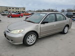 2004 Honda Civic Lx Желто-коричневый vin: 2HGES16534H518034