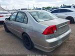 2004 Honda Civic Lx Beige vin: 2HGES16534H536372