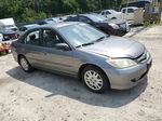 2004 Honda Civic Lx Charcoal vin: 2HGES16534H573695