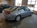 2004 Honda Civic Lx Серый vin: 2HGES16534H574989