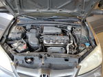 2004 Honda Civic Lx Серый vin: 2HGES16534H574989