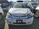 2004 Honda Civic Lx White vin: 2HGES16534H609126