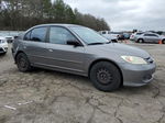 2004 Honda Civic Lx Серый vin: 2HGES16534H629876