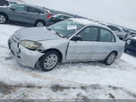 2005 Honda Civic Lx Silver vin: 2HGES16535H621648