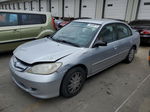 2005 Honda Civic Lx Silver vin: 2HGES16535H623674