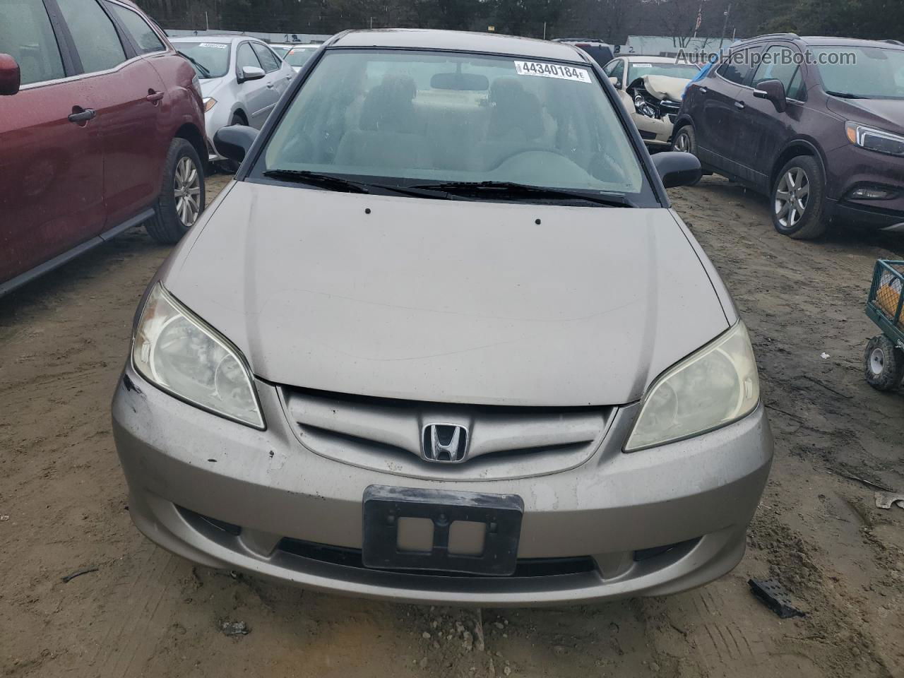 2004 Honda Civic Lx Gold vin: 2HGES16544H603934