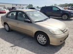 2004 Honda Civic Lx Tan vin: 2HGES16544H620782