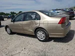 2004 Honda Civic Lx Tan vin: 2HGES16544H620782