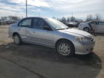 2005 Honda Civic Lx Серебряный vin: 2HGES16545H503429