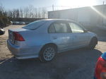 2005 Honda Civic Lx Silver vin: 2HGES16545H503463