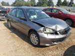 2005 Honda Civic Lx Gray vin: 2HGES16545H548905