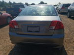 2005 Honda Civic Lx Gray vin: 2HGES16545H548905