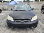 2005 Honda Civic Lx Black vin: 2HGES16545H599062