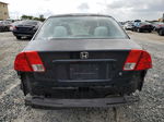 2005 Honda Civic Lx Черный vin: 2HGES16545H599062