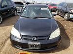 2005 Honda Civic Lx Black vin: 2HGES16545H608276