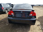 2005 Honda Civic Lx Black vin: 2HGES16545H608276