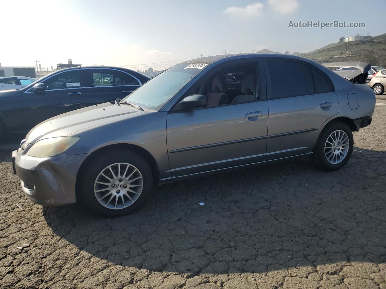 2005 Honda Civic Lx Угольный vin: 2HGES16545H633162