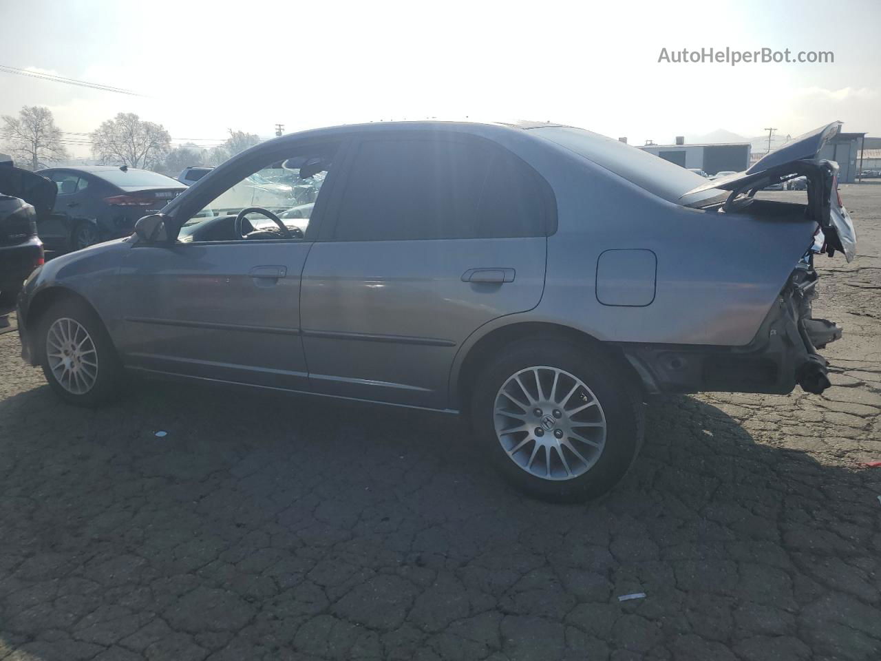 2005 Honda Civic Lx Угольный vin: 2HGES16545H633162