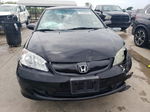 2004 Honda Civic Lx Black vin: 2HGES16554H529049