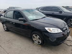 2004 Honda Civic Lx Black vin: 2HGES16554H529049