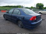 2004 Honda Civic Lx Blue vin: 2HGES16554H569776