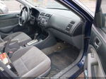 2004 Honda Civic Lx Blue vin: 2HGES16554H569776