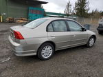 2004 Honda Civic Lx Tan vin: 2HGES16554H573634