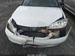 2004 Honda Civic Lx White vin: 2HGES16554H642869