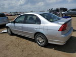 2005 Honda Civic Lx Silver vin: 2HGES16555H578320