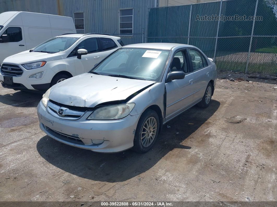 2005 Honda Civic   Silver vin: 2HGES16555H616984