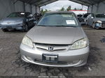 2005 Honda Civic Sdn Lx Beige vin: 2HGES16555H632361