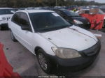 2004 Honda Civic Lx Белый vin: 2HGES16564H523602