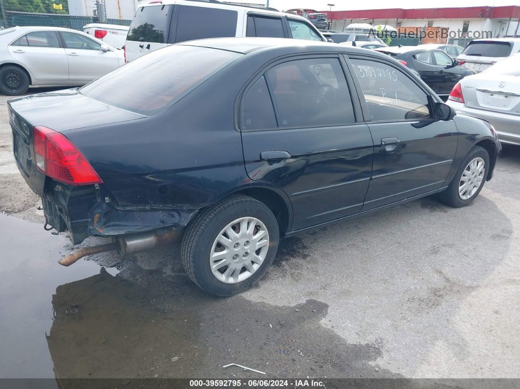 2004 Honda Civic Lx Black vin: 2HGES16564H592029