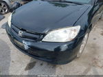 2004 Honda Civic Lx Black vin: 2HGES16564H592029