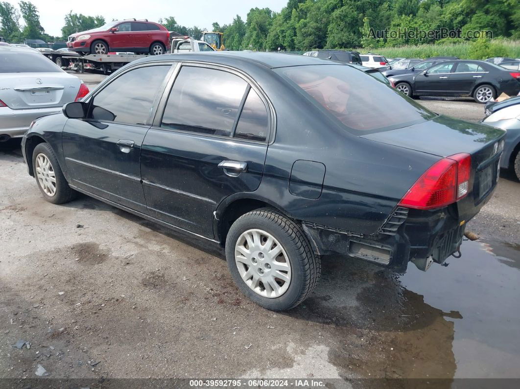 2004 Honda Civic Lx Black vin: 2HGES16564H592029