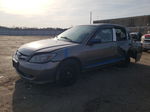 2004 Honda Civic Lx Серебряный vin: 2HGES16564H636451