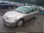 2004 Honda Civic Lx Золотой vin: 2HGES16564H643268