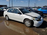 2005 Honda Civic Lx White vin: 2HGES16565H536805