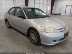 2005 Honda Civic Lx Silver vin: 2HGES16565H567486