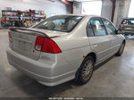 2005 Honda Civic Lx Silver vin: 2HGES16565H567486