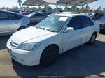 2004 Honda Civic Lx White vin: 2HGES16574H516626