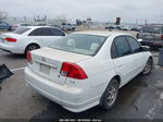 2004 Honda Civic Lx White vin: 2HGES16574H541817